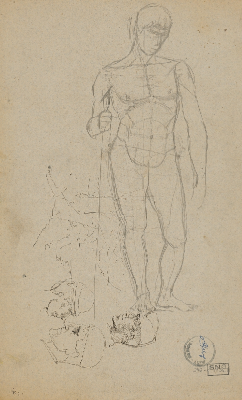 Ladislav Mednyánszky – Figurálne štúdie 176. 