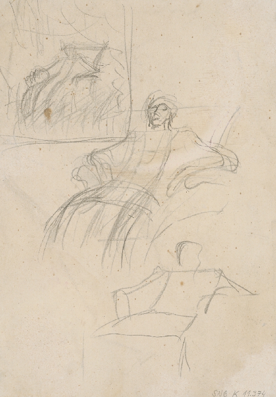 Ladislav Mednyánszky – Figurálne štúdie 187. 