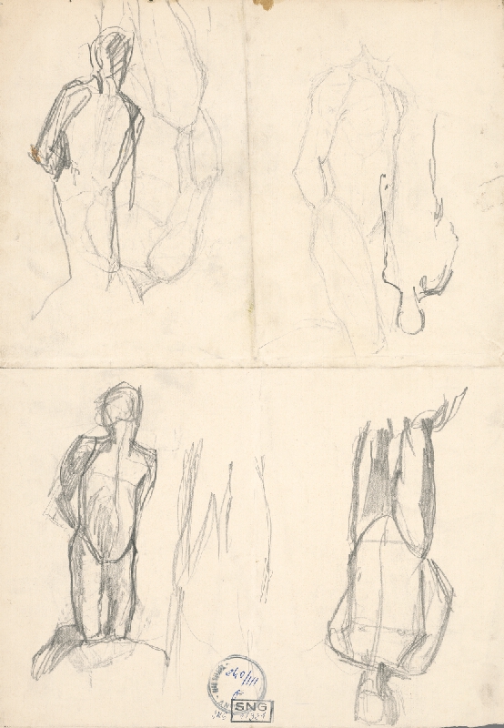 Ladislav Mednyánszky – Figurálne štúdie 194. 