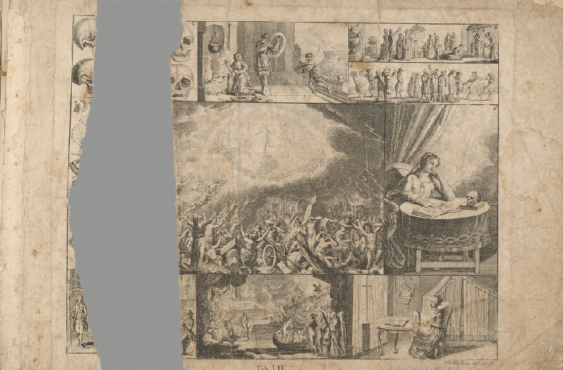 Johann Rudolf Schellenberg, Johann Georg Penzel – Koniec sveta 