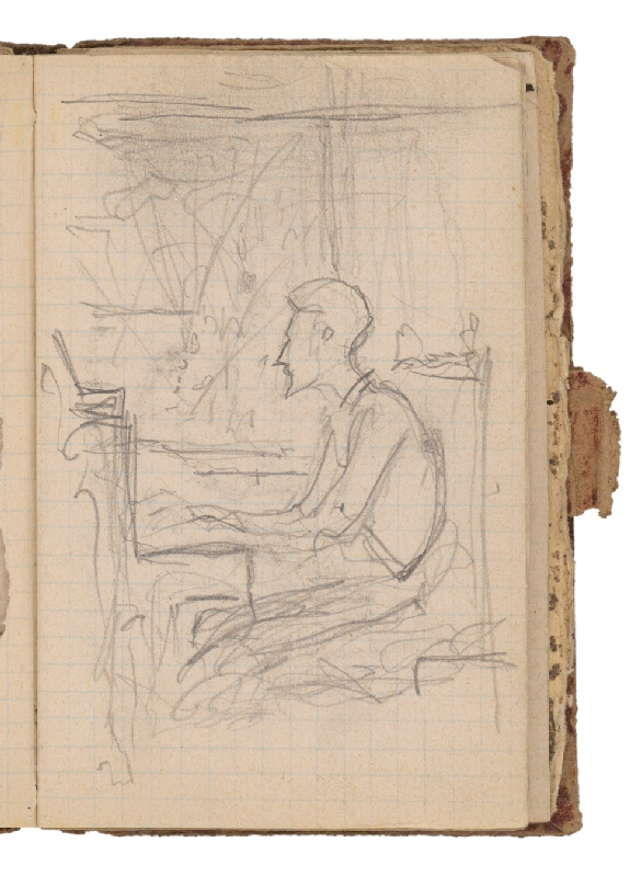 Ladislav Mednyánszky – 1. Náčrtník  