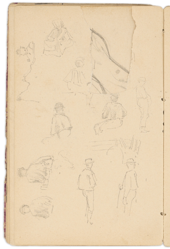 Ladislav Mednyánszky – 5. Náčrtník  