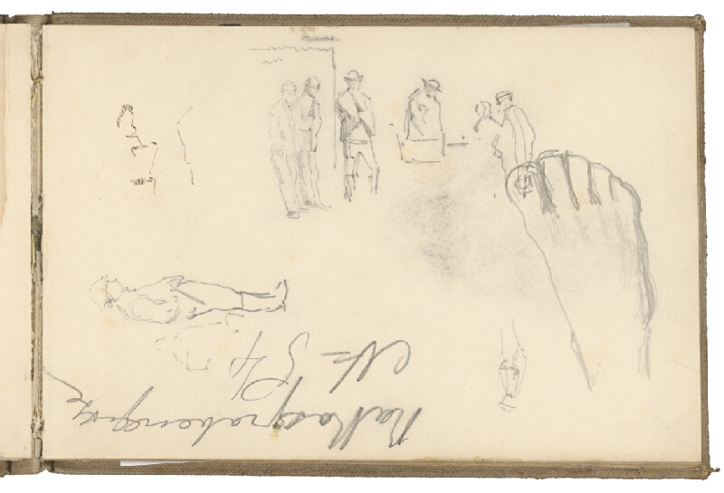 Ladislav Mednyánszky – 13. Náčrtník  