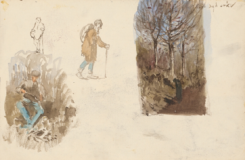 Ladislav Mednyánszky – Drobné štúdie ôsmych rôznych námetov  