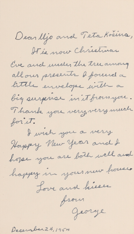 George Sokol – Spomienka 