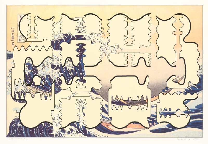 Marko Blažo – Hokusai 2, 2010, Slovenská národná galéria 