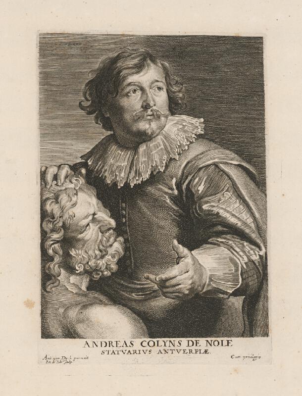 Anthony van Dyck, Pieter de Iode – Andreas Colyns de Nole, antverpský sochár 