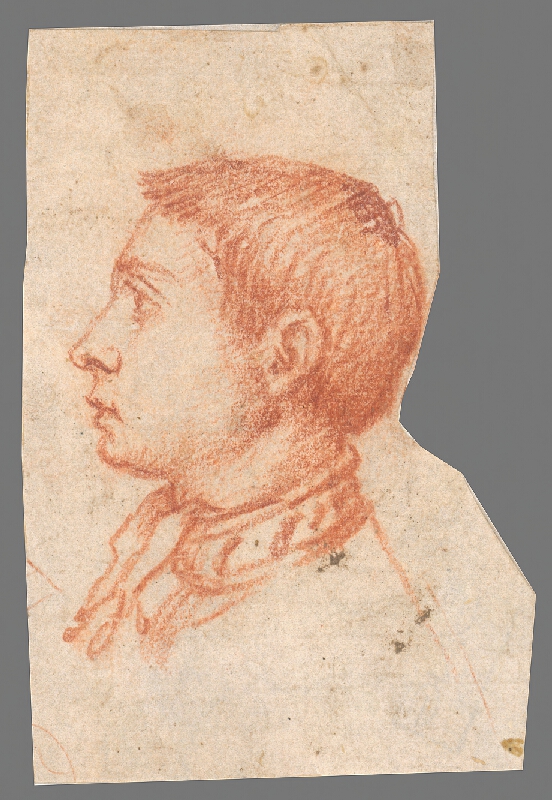 Stredoeurópsky maliar z 19. storočia – Hlava chlapca 