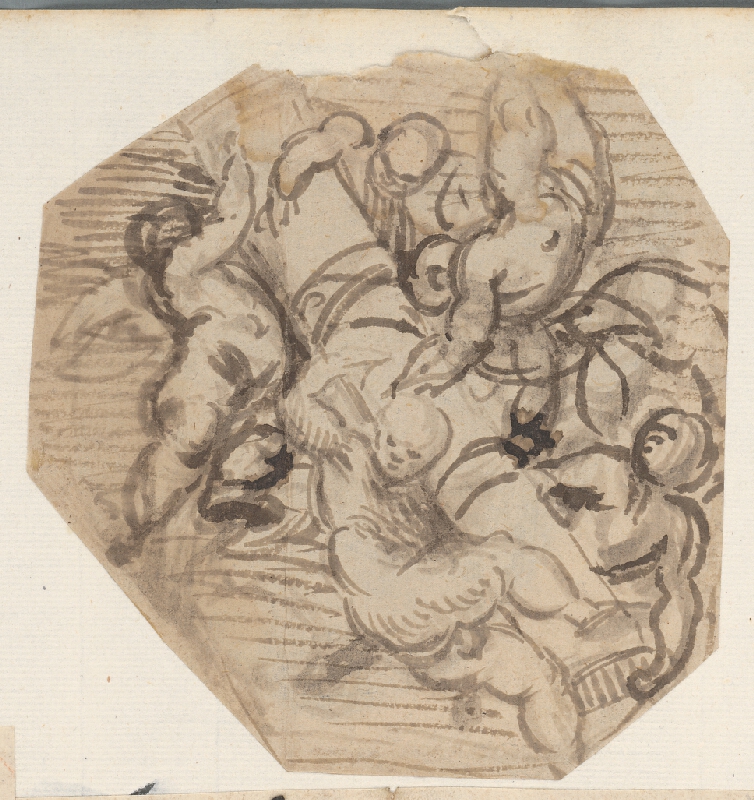 Stredoeurópsky maliar z 18. storočia – Group of Little Angels 