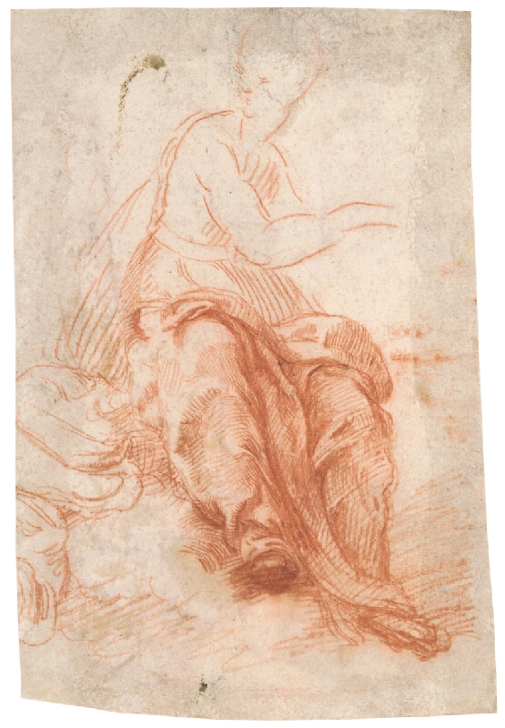 Stredoeurópsky maliar z 18. storočia – Study of Boyish Nude 
