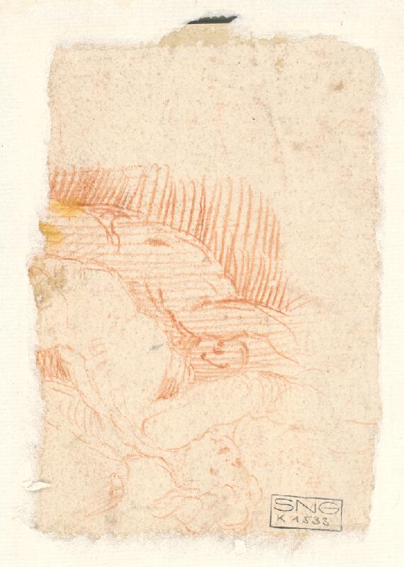 Stredoeurópsky maliar z 18. storočia – Štúdia k poprsiu anjelikov 