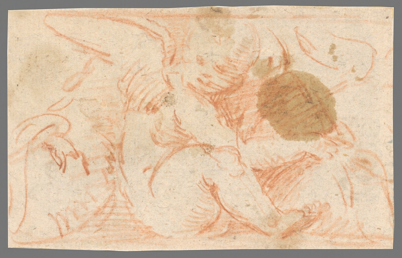 Stredoeurópsky maliar z 18. storočia – Sediaci anjelik 