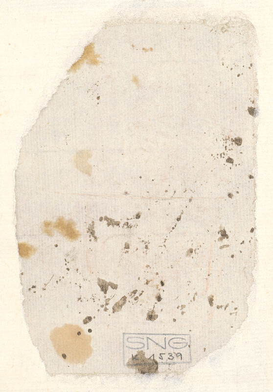 Stredoeurópsky maliar z 18. storočia – Study of Open Right Hand 
