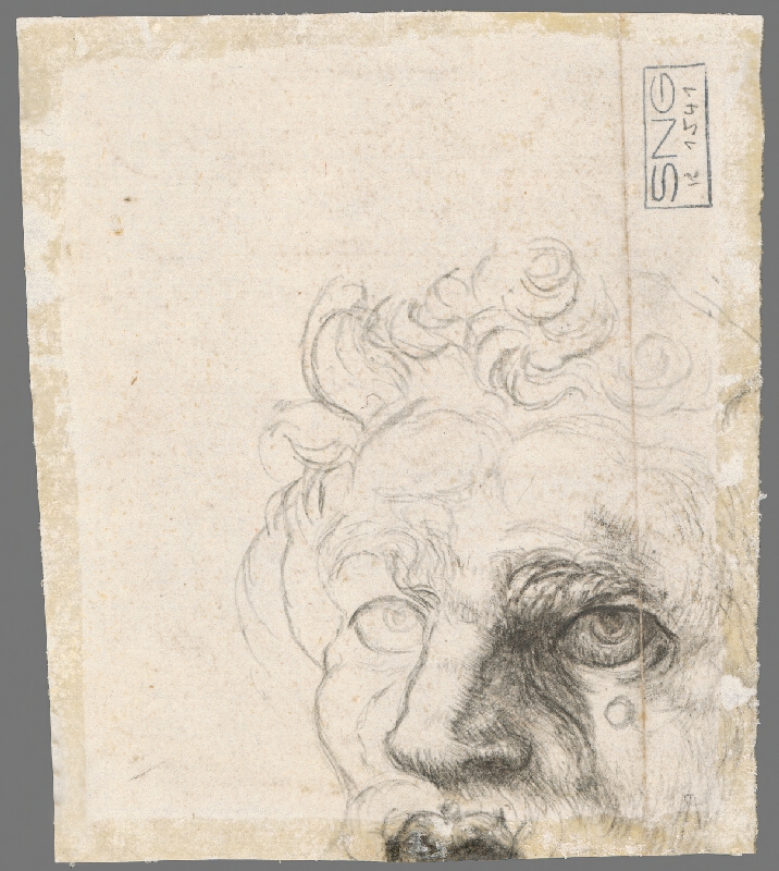 Stredoeurópsky maliar z 18. storočia – Štúdia ležiaceho chlapčenského polaktu 