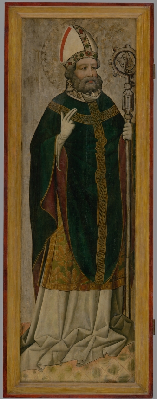 Spišský maliar – Svätý biskup - Vojtech ? (Svätý Biskup - Mikuláš?) 
