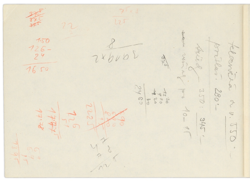 Vladimír Dedeček – Vysoká škola poľnohospodárska v Nitre. Skicár. Dvadsiaty ôsmy list. 