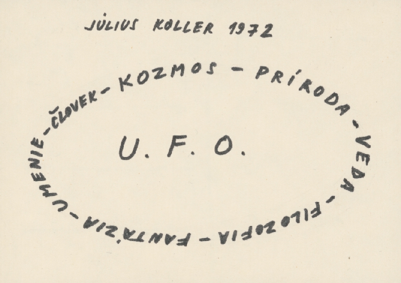 Július Koller – U. F. O. 