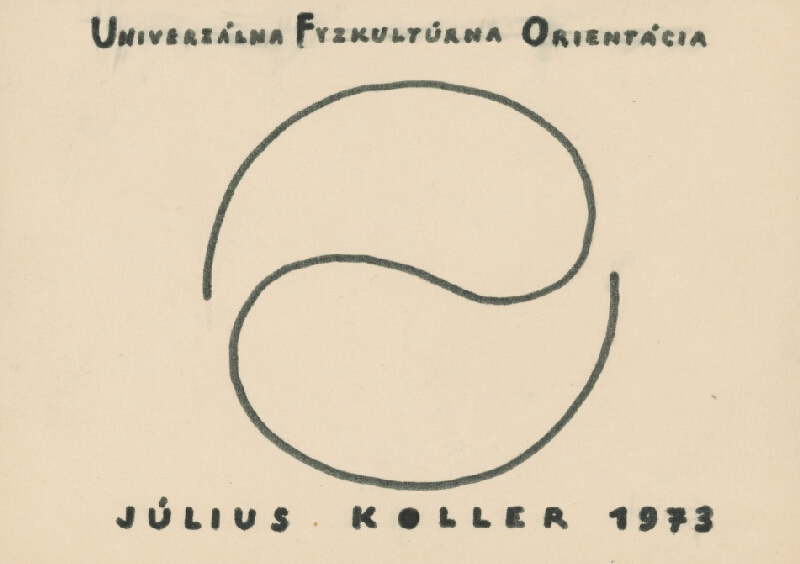 Július Koller – Univerzálna Fyzkultúrna Orientácia 