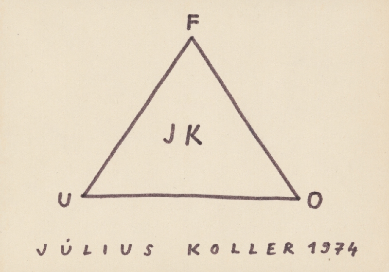 Július Koller – UFO. JK 