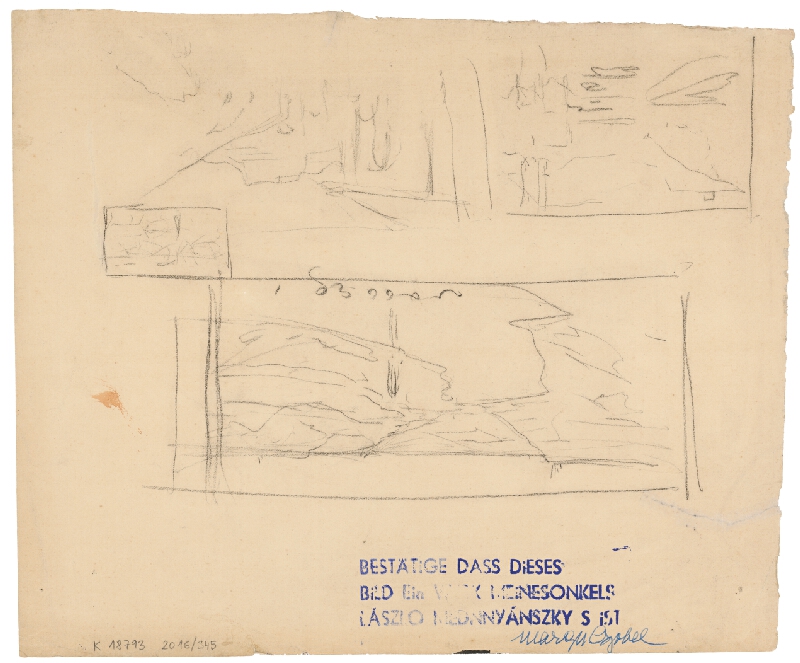 Ladislav Mednyánszky – Krajinársky námet s autorovými poznámkami II. 