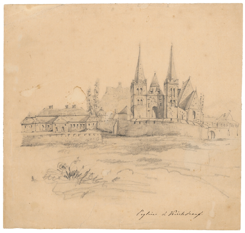 Ladislav Mednyánszky – Pohľad na Spišskú Kapitulu 