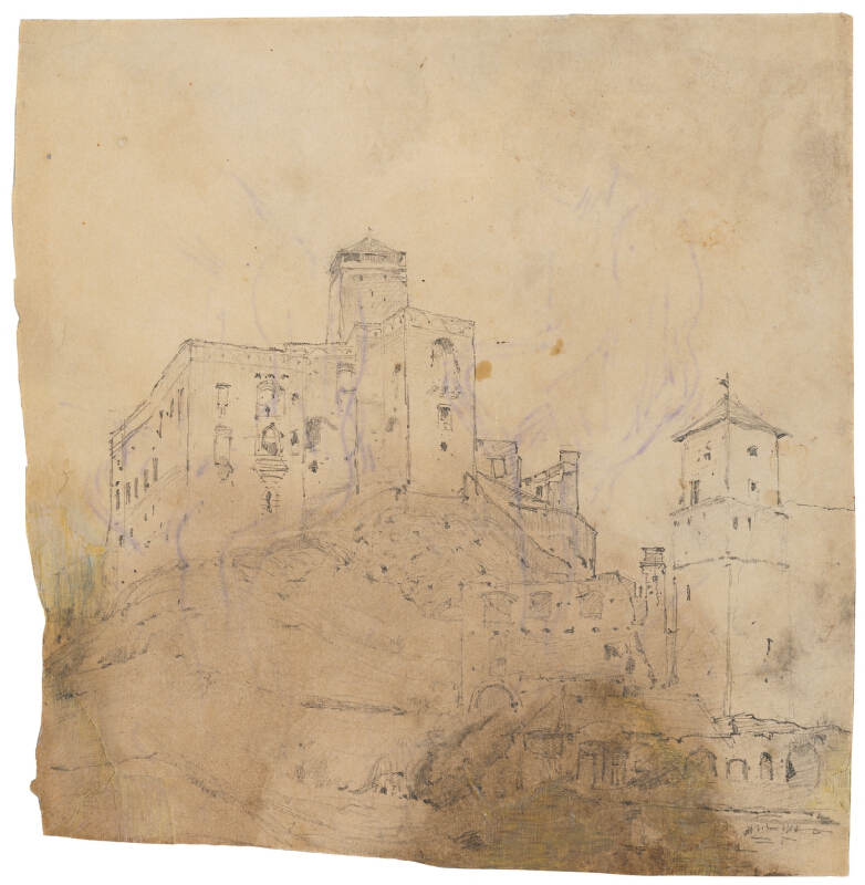 Ladislav Mednyánszky – Trenčiansky hrad 