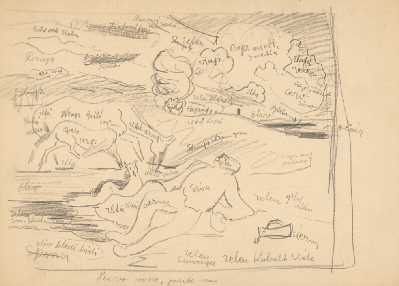 Arnold Peter Weisz-Kubínčan – Štúdia maľby - Farby 