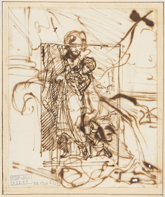 Vincenzo Camuccini – Woman Seated in an Armchair 