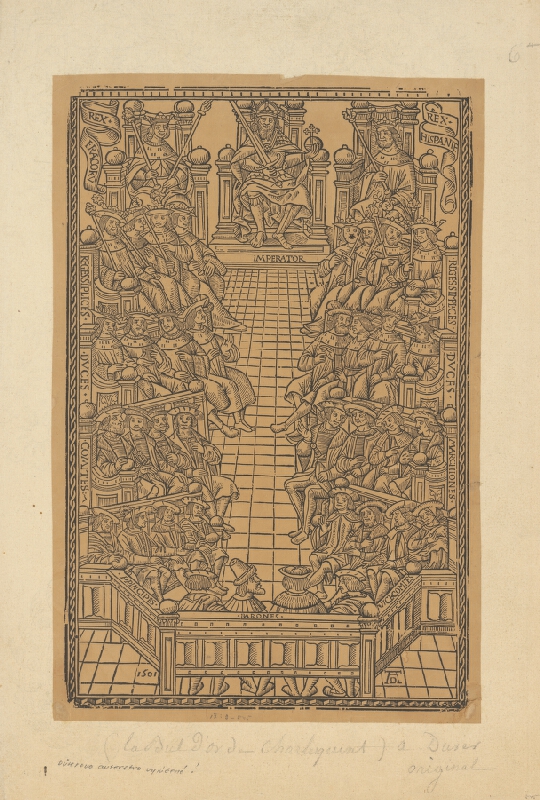 Nemecký grafik zo 16. storočia, Albrecht Dürer – Snem Karola V. 