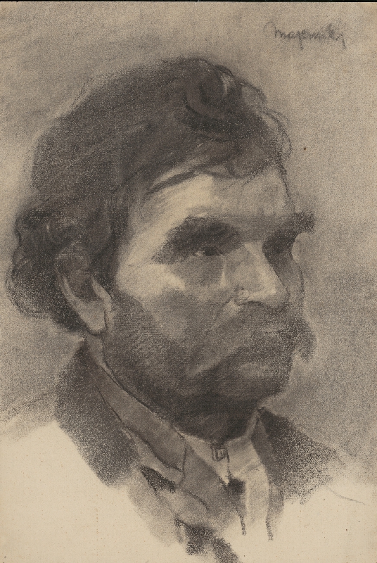 Cyprián Majerník – The Worker - Head Study 