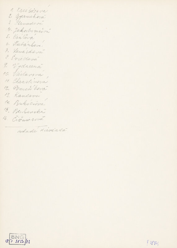 Ludmila Purkyňová – R. Wagner: Lohengrin III. Svadobný zbor. 