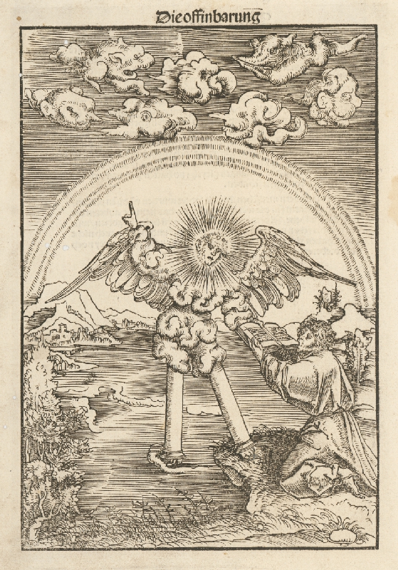 Nemecký grafik z 2. polovice 15. storočia – Zjavenie svätého Jána 