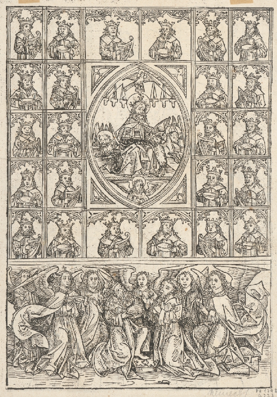 Nemecký grafik z 2. polovice 15. storočia – Kristus omýva nohy apoštolom 
