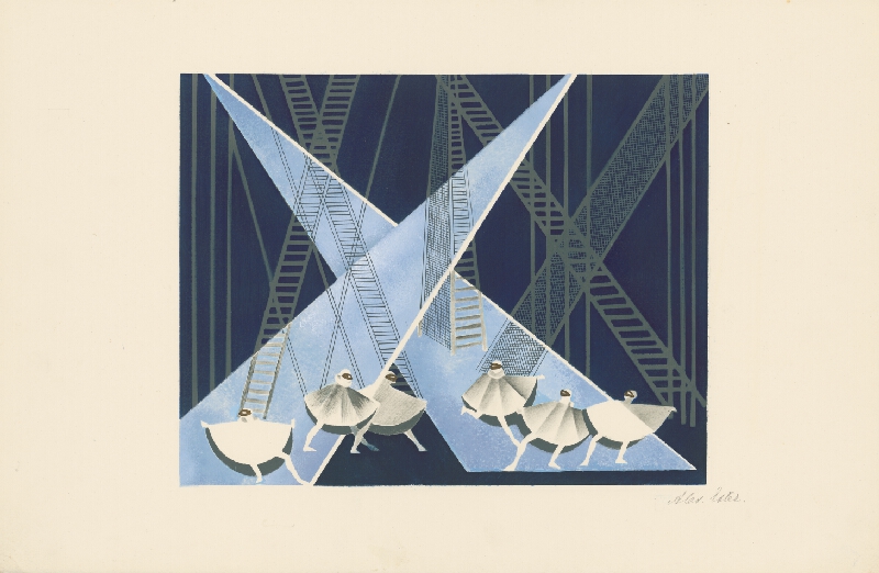 Alexandra Exter – Maquettes de Théatre I.-XV. 