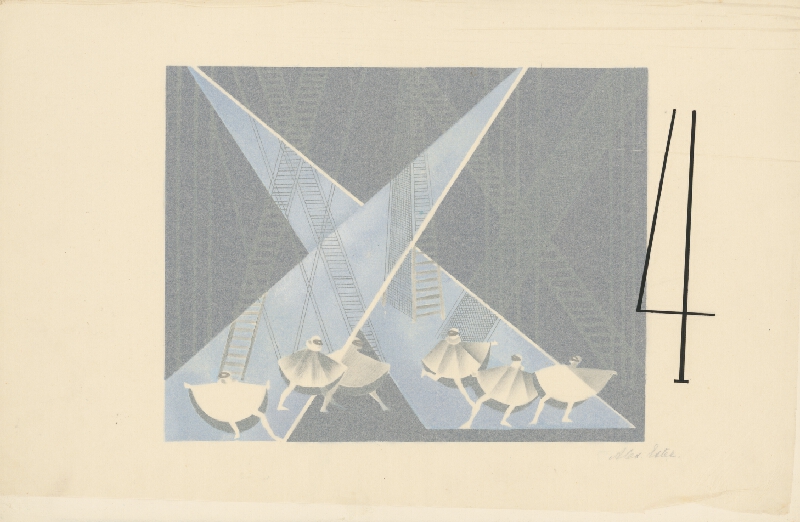 Alexandra Exter – Maquettes de Théatre I.-XV. 