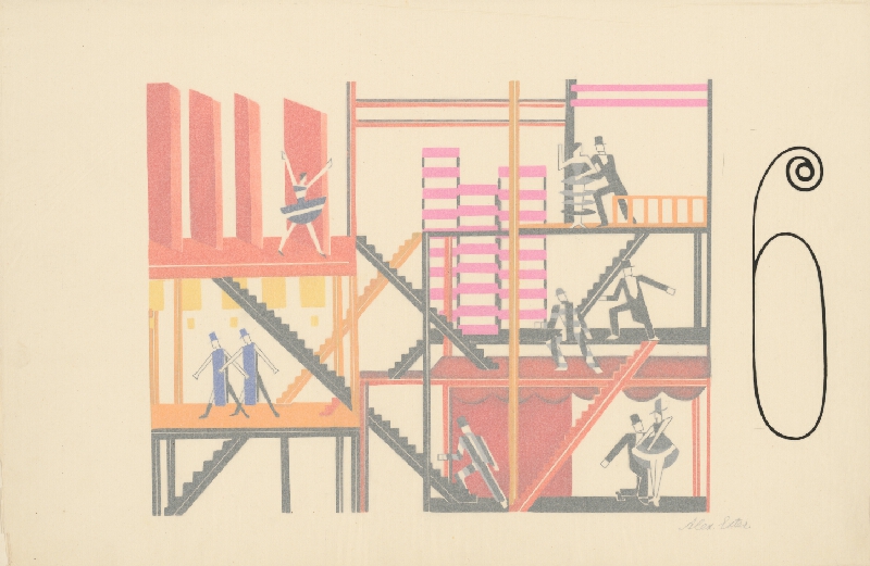 Alexandra Exter – Maquettes de Théatre I.-XV. 