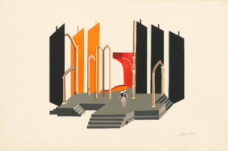 Alexandra Exter – Maquettes de Théatre I.-XV. 
