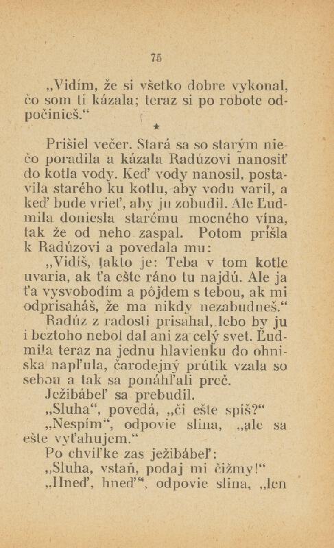 Mikuláš Galanda – Pavel Dobšinský: Prostonárodné slovenské povesti - Sošit 9. 
