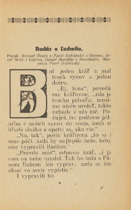 Mikuláš Galanda – Pavel Dobšinský: Prostonárodné slovenské povesti - Sošit 9. 