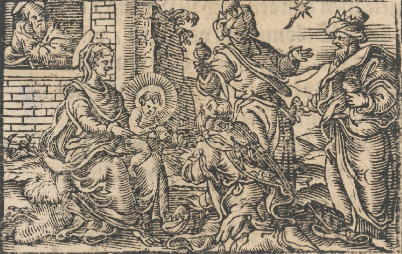 Nemecký autor zo začiatku 17. storočia – Klaňanie mudrcov 