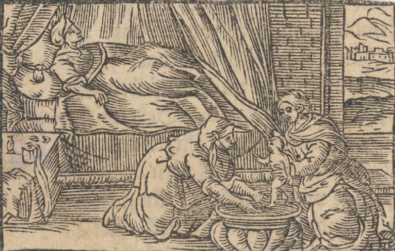 Nemecký autor zo začiatku 17. storočia – Narodenie Panny Márie 