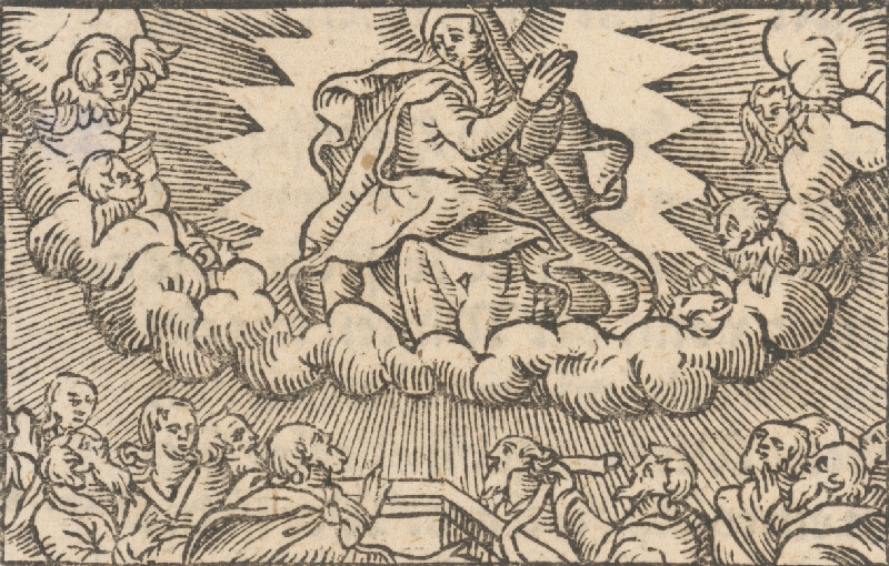 Nemecký autor zo začiatku 17. storočia – Nanebevzatie Márie 