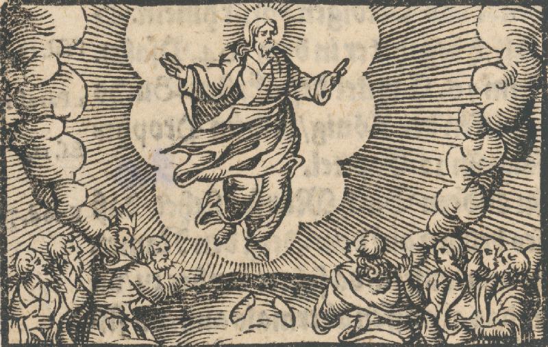 Nemecký autor zo začiatku 17. storočia – Nanebevstúpenie Krista 