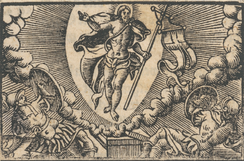 Nemecký autor zo začiatku 17. storočia – Zmŕtvychvstanie Krista 