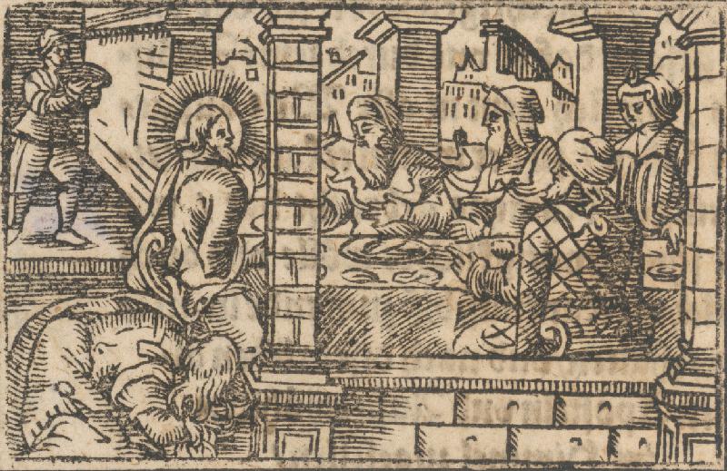 Nemecký autor zo začiatku 17. storočia – Kristus v Káni Galilejskej 