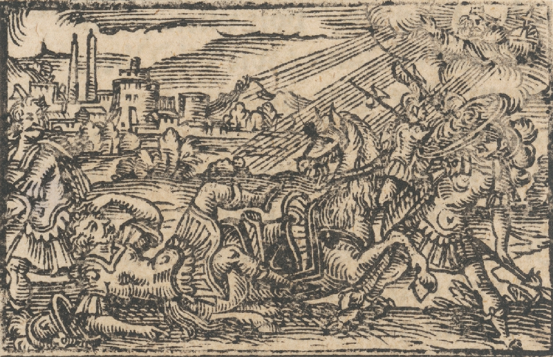 Nemecký autor zo začiatku 17. storočia – Bitka 
