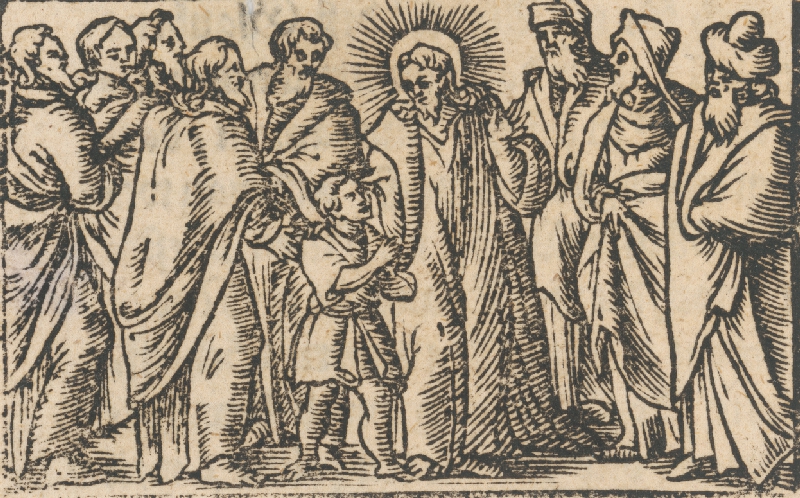 Nemecký autor zo začiatku 17. storočia – Kristus a dieťa 