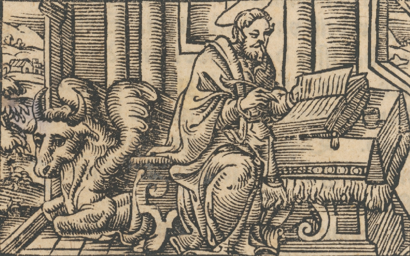 Nemecký autor zo začiatku 17. storočia – Svätý Lukáš 