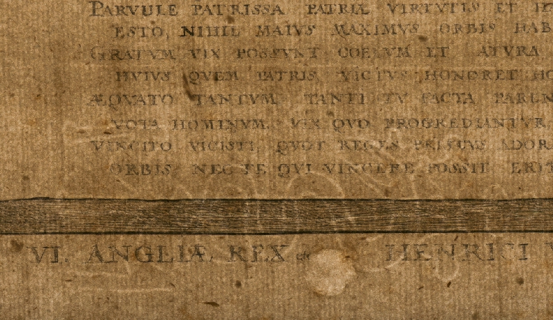 Václav Hollar, Hans Holbein st. – Portrét Eduarda VI. podľa Holbeina 