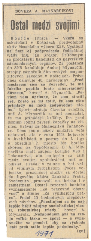 Július Koller – Archív JK/Dôvera A. Mlynarčíkovi 